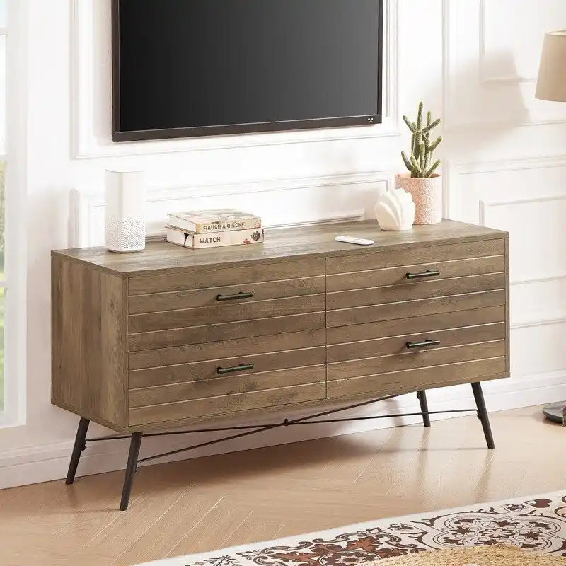 Meuble TV de rangement moderne en bois
