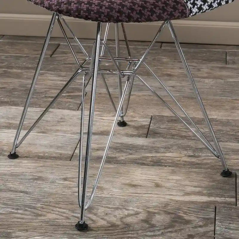 Chaises en Tissu Patchwork (Lot de 2)