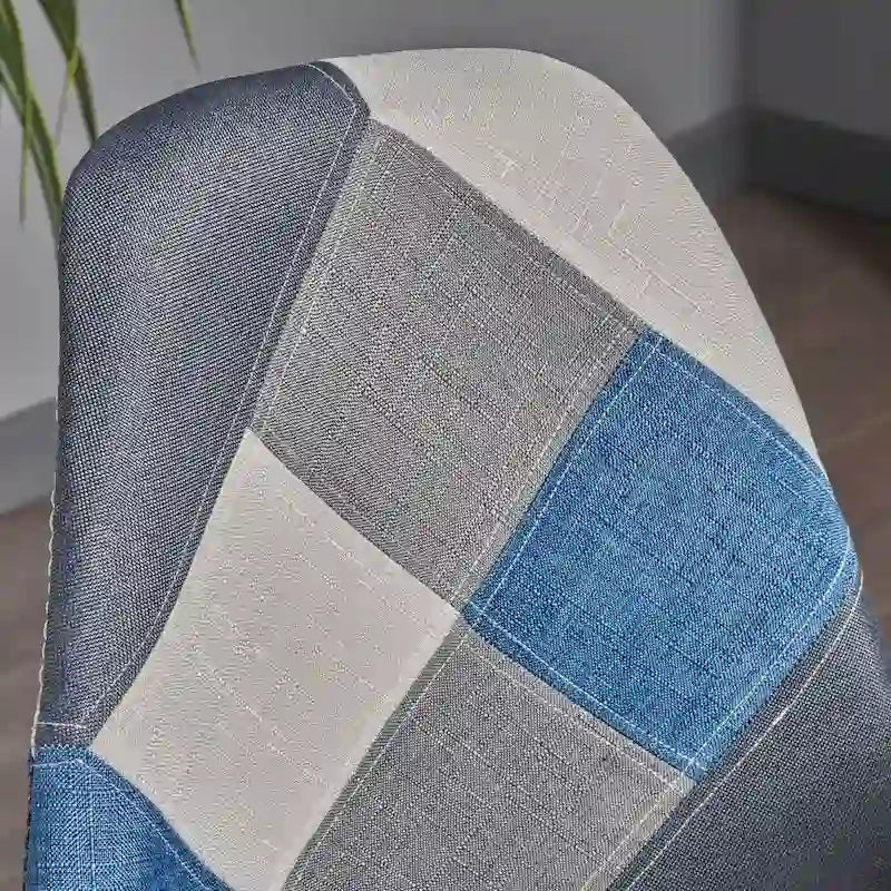 Chaises en Tissu Patchwork (Lot de 2)