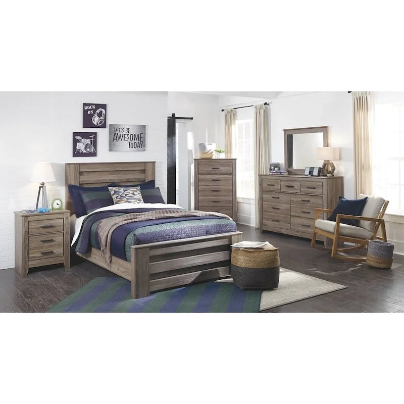 Commode gris chaud