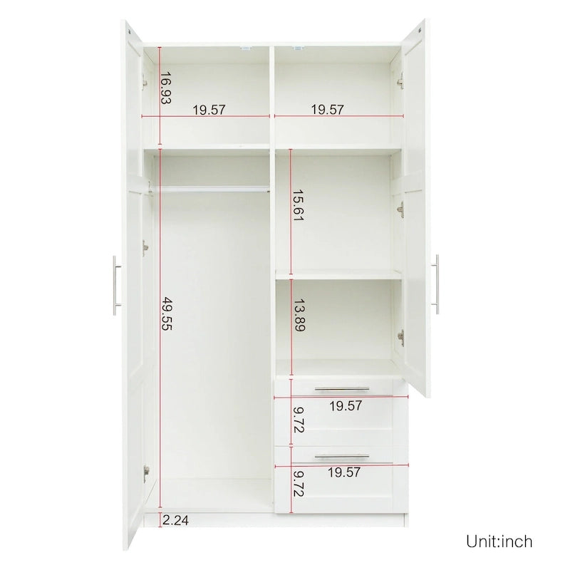 Armoire haute de 70,87 po