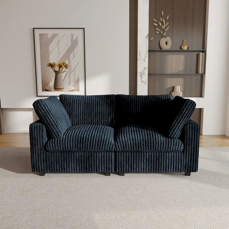 Canapé modulable, canapé profond luxueux et moelleux