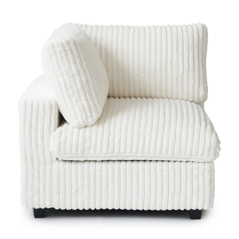 Canapé modulable, canapé profond luxueux et moelleux