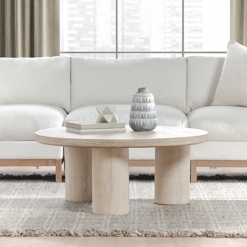 Table basse ronde