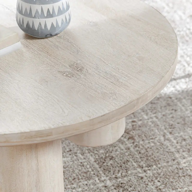 Table basse ronde