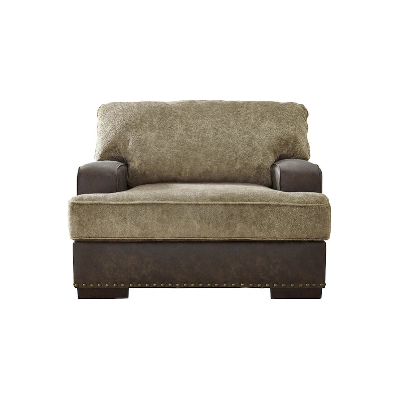 Chaise simple à moitié, couleur chocolat, design Signature