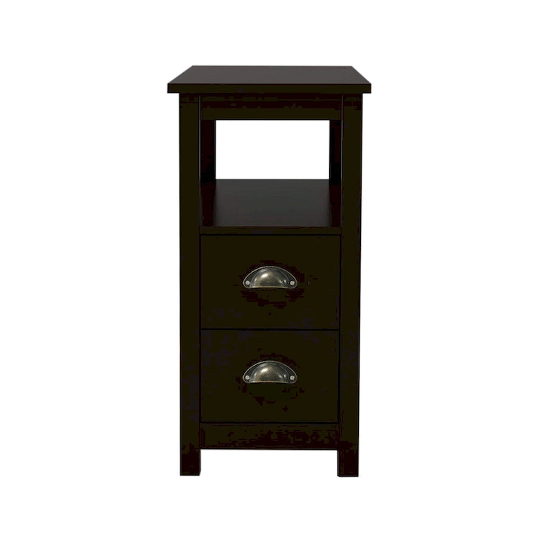 Table de chevet étroite