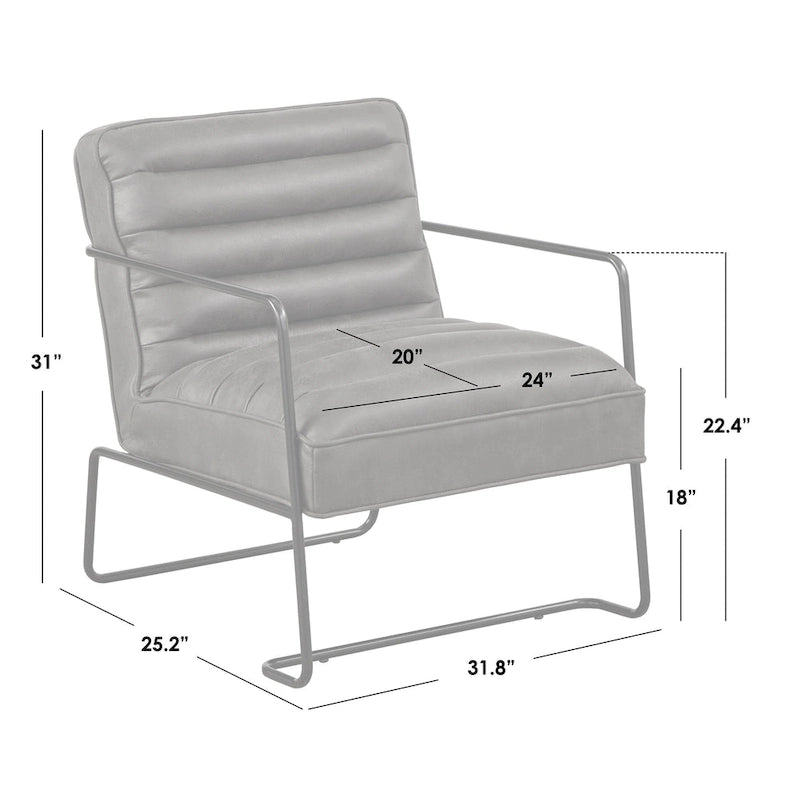 Fauteuil simple dans le salon