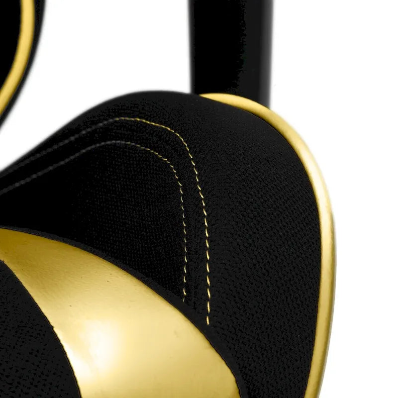 Fauteuil de jeu ergonomique dossier haut en similicuir, tissu et maille