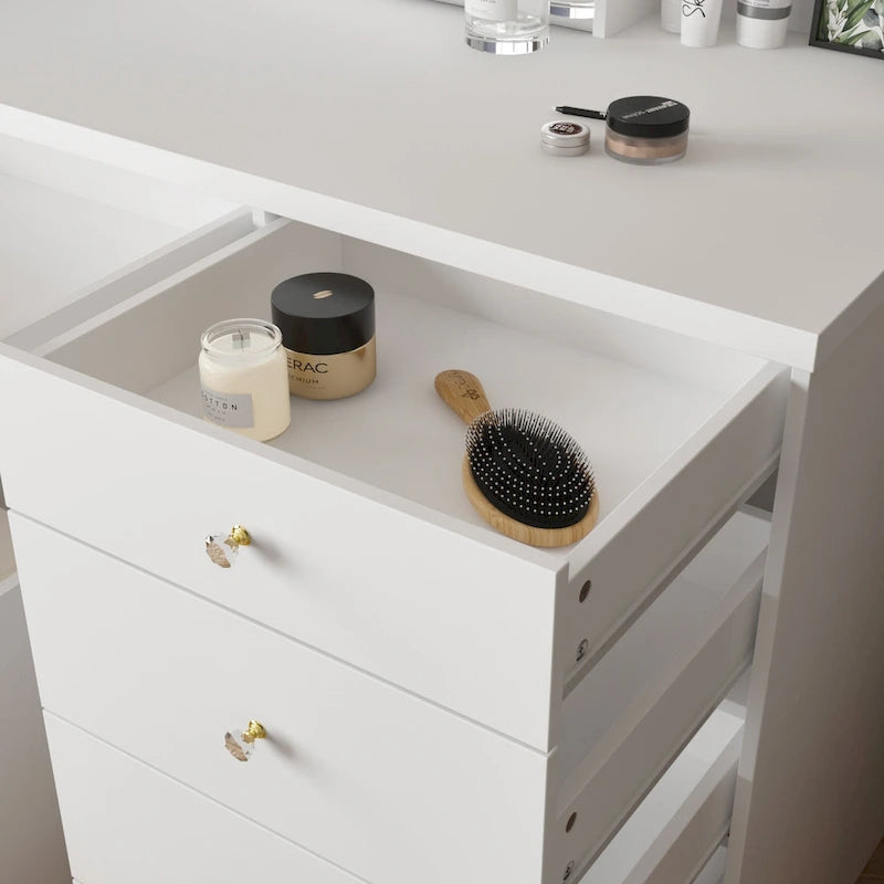 Coiffeuse avec tabouret