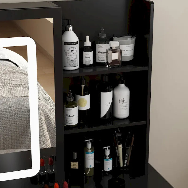 Coiffeuse avec tabouret