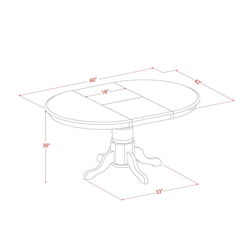 Table à manger de cuisine moderne