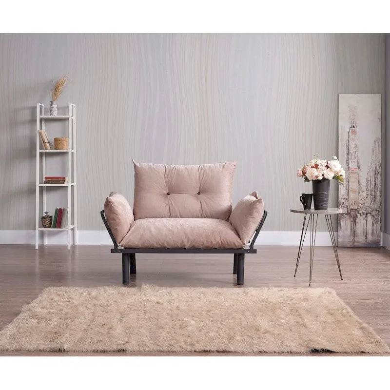 Sona Futon Love Seat ,Frame collapsible