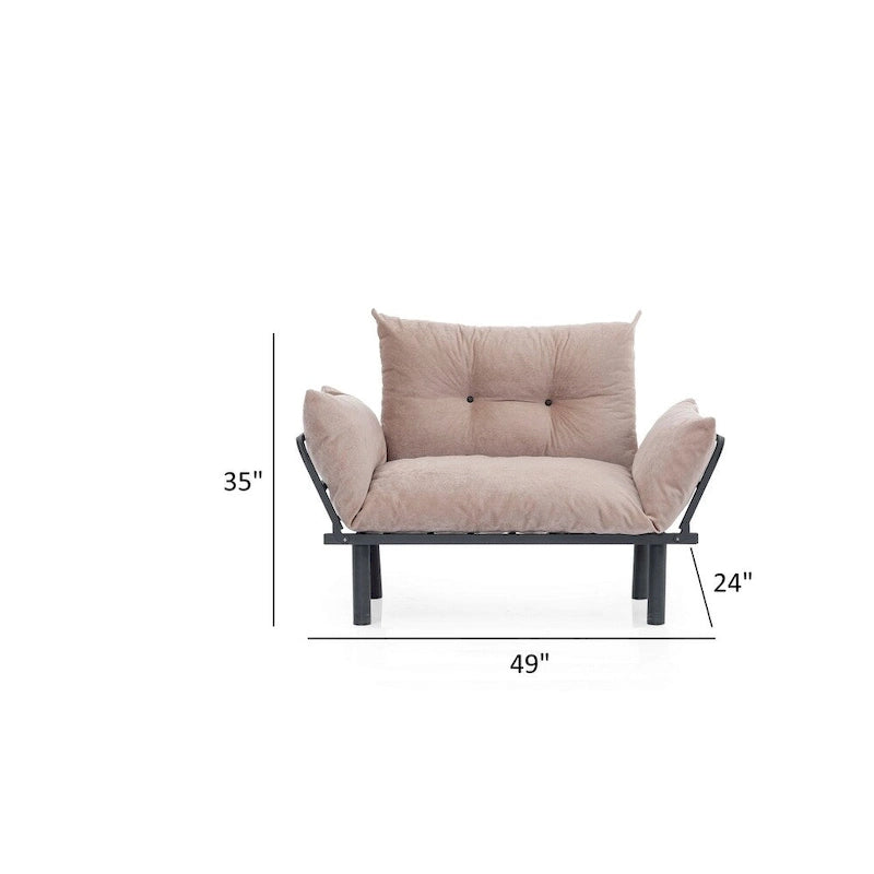 Canapé futon, cadre pliable