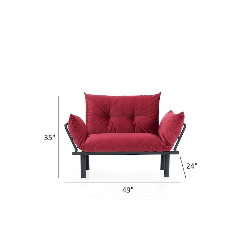 Canapé futon, cadre pliable