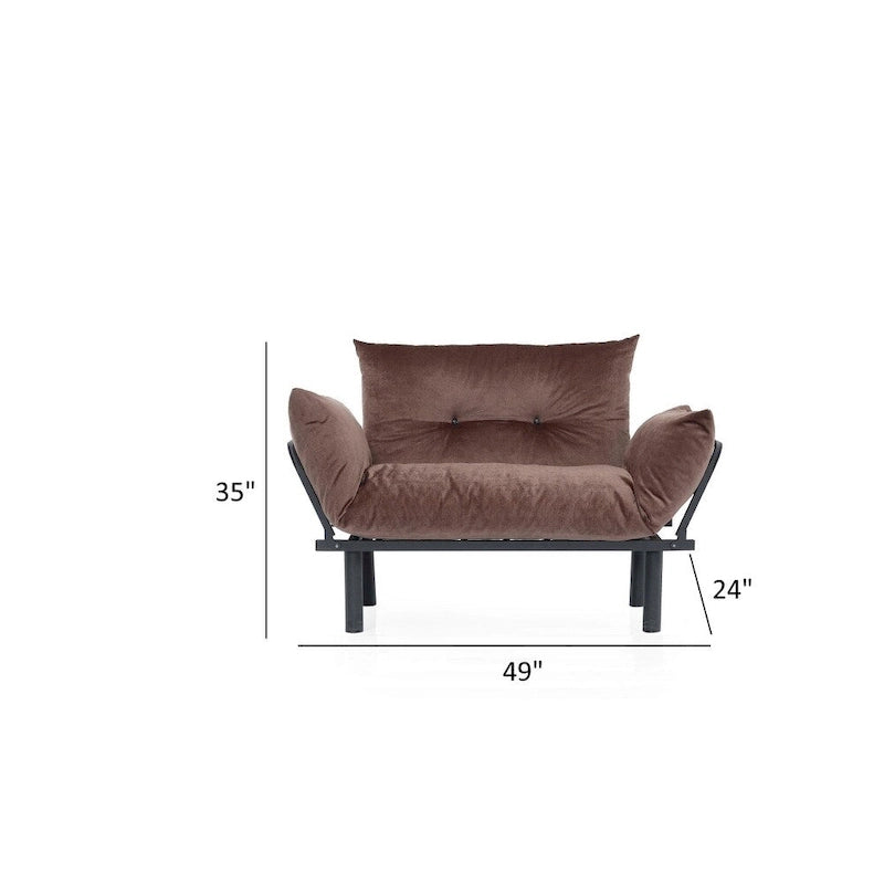 Canapé futon, cadre pliable