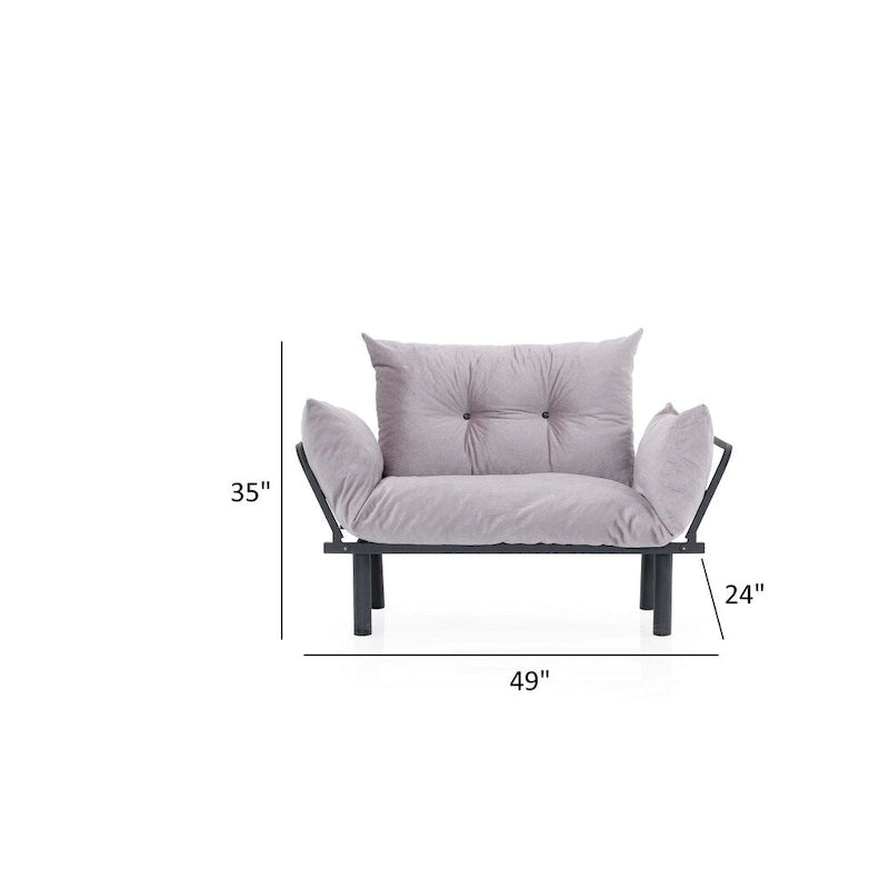 Canapé futon, cadre pliable