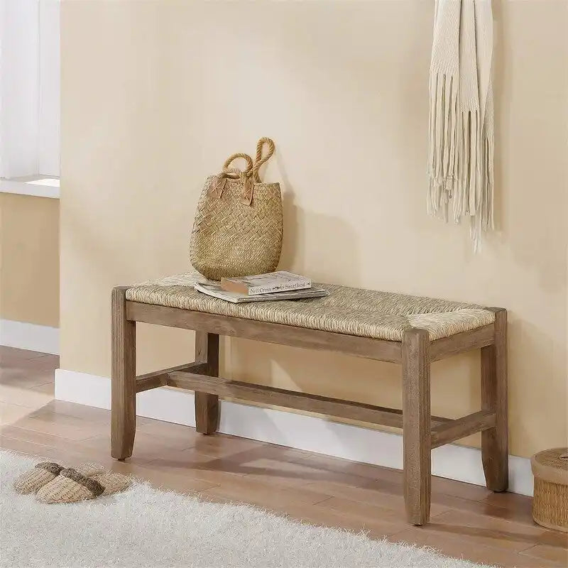 Banc à chaussures d'entrée