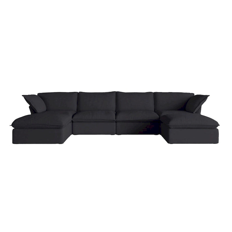 Canapé modulable convertible en U 163