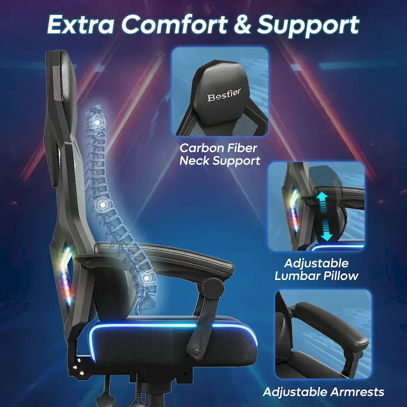 Chaise de jeu ergonomique