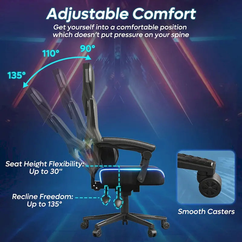 Chaise de jeu ergonomique