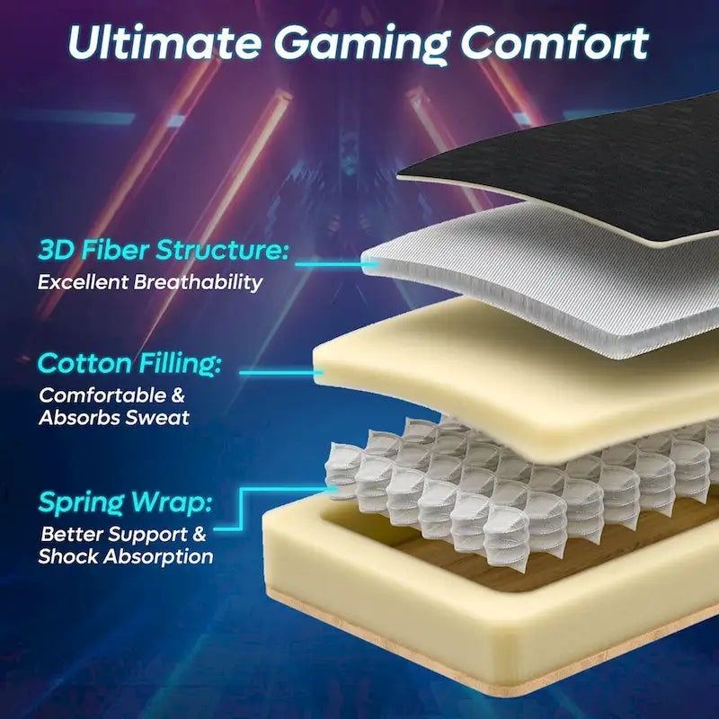 Chaise de jeu ergonomique