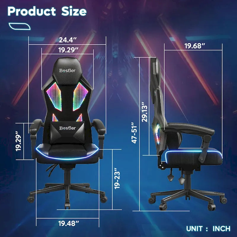 Chaise de jeu ergonomique