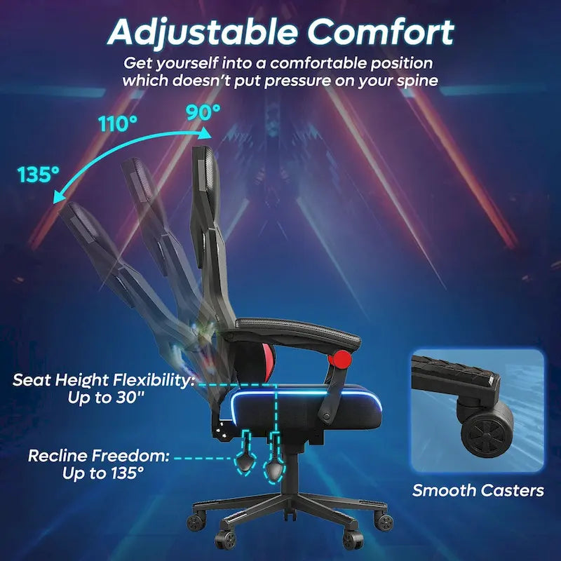 Chaise de jeu ergonomique