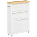 Meuble-lavabo avec roulettes pour le rangement et l'organisation