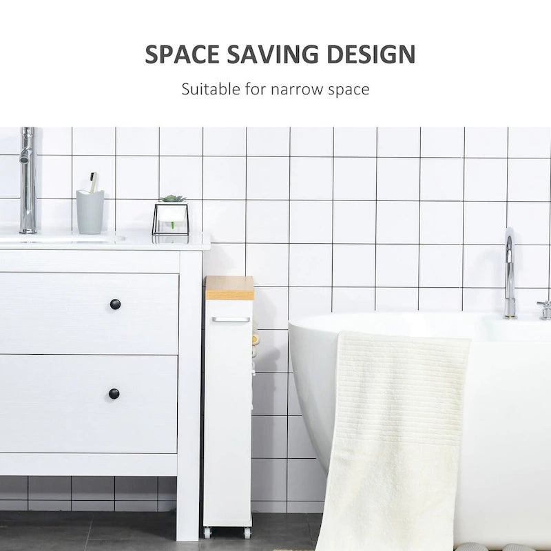 Meuble-lavabo avec roulettes pour le rangement et l'organisation