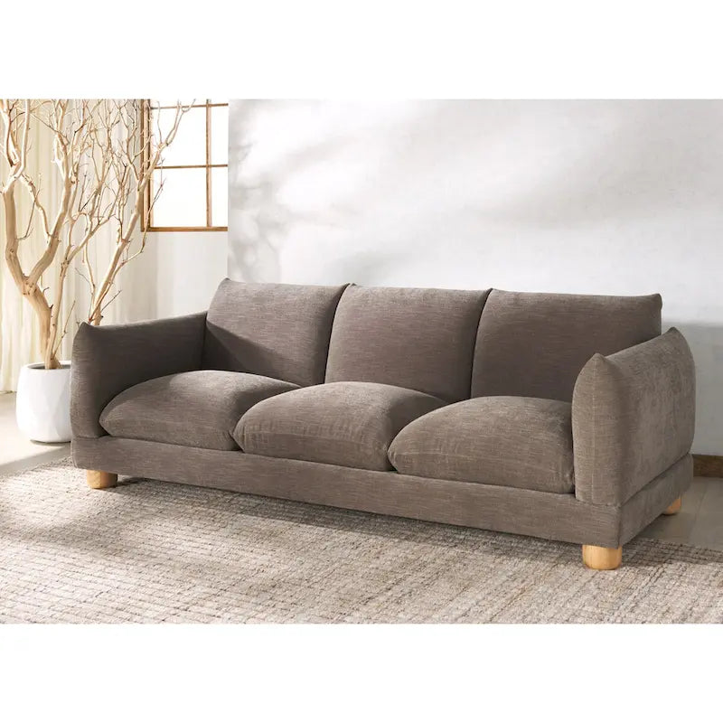 Canapé Marysa en tissu haute performance SAFAVIEH Couture - 89Wx36Dx32H