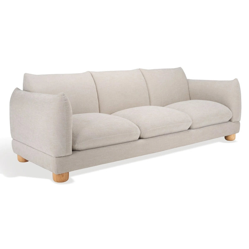 Canapé Marysa en tissu haute performance SAFAVIEH Couture - 89Wx36Dx32H