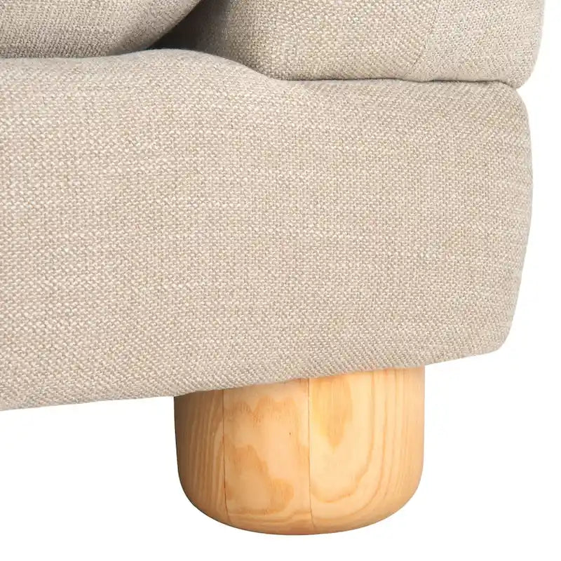Canapé Marysa en tissu haute performance SAFAVIEH Couture - 89Wx36Dx32H